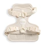 THE LICKER STORE HNS1000L Arlo Extra Small Adjustable Soft Padded No Pull Pet Harness with 3 Buckles and 3 Leash Clips, Bailey