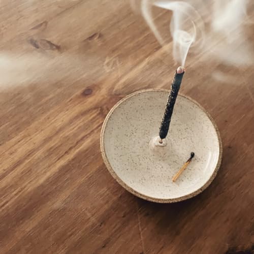 incensário de cerâmica - feita à mão - templo.