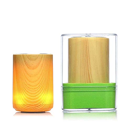 Altavoz Bluetooth JIA Audio con luz de madera creativa y conexión Plug-in 3