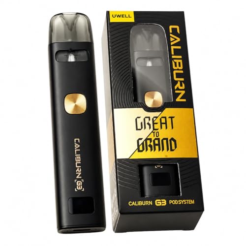 UWELL CALIBURN G3 POD Vape Kit [Midnight Gold] - From Great to Grand 2ml