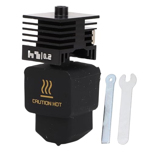 Hardened Steel Nozzle Hotend Extruder Kit for Combo Mini 3D Printer with 1.75mm PLA ABS PETG TPU Wood Filament Compatibi