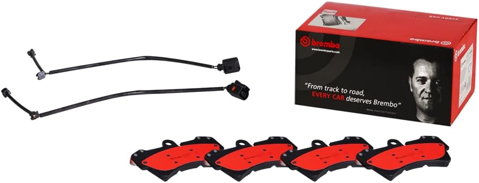 Brembo P85065N Premium Ceramic Front Disc Brake Pad Set AUDI/PORSCHE/VW OE# 95535193911