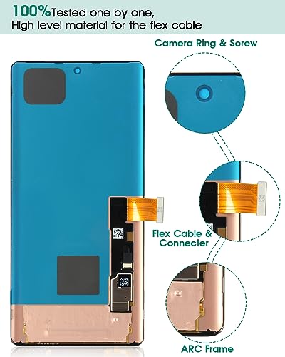 Écran pour Google Pixel 7 Pro 5G - Bloc LCD et Vitre Tactile d'Origine GP4BC GE2AE
