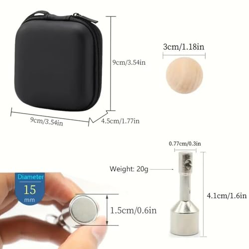 Kit de Recuperación Magnética Portátil Imán Potente Ligero Cuerda de Medición | Herramienta de recogida – para personas mayores, mecánicos, coches, motores, taller, casa, jardín, granja, - imagen 6