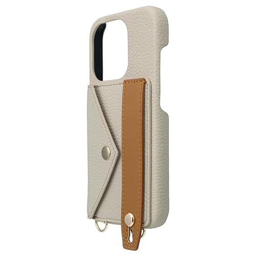 GRAMAS COLORS "Bologna" PU���U�[ �V�����_�[�X�g���b�v�P�[�X for iPhone 15 Pro