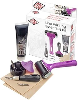 Essdee L3BPEK Lino Printing Essentials Kit, Black