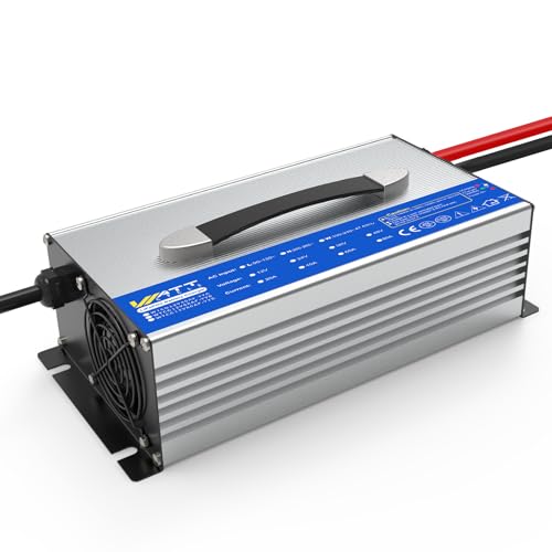 WattCycle Battery Charger LiFePO4 14.6V 60A Aluminum Shell