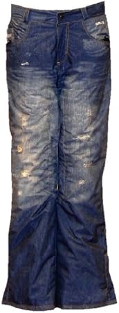 TrueNorth - Pantaloni da sci e snowboard, effetto jeans, da uomo :  Amazon.it: Abbigliamento