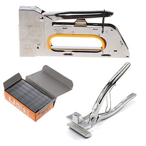 PAR Nail Staple Gun Set fit for Door Type Nails with Canvas Plier