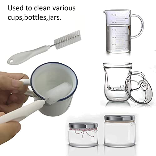Plastic Handle Nylon Anti Static Brushes Cleaning Keyboard Car Seat Wall Gap Water Cup Home Appliances Brush Cloth Puller Tweezers Kit (Set Of 19) #TOP4