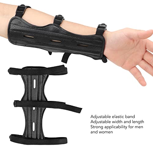 Protetor de Braço de Arco e Flecha, Protetor de Braço de Arco e Flecha Em Couro de Vaca, Protetor de