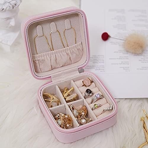Boîte de rangement de bijoux 10cm x 10cm contre les rayures