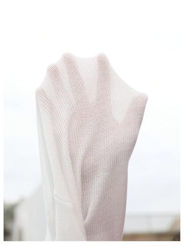 Women's Backless Knit Bathing Suit Cover Up Long Sleeve Sheer Beach Dresses Vacation Coverups3