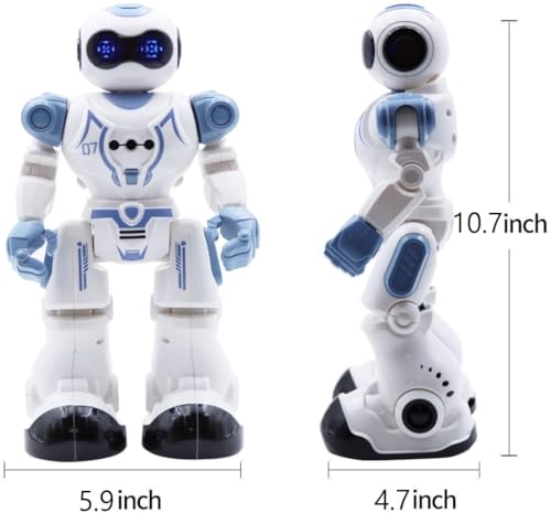 Image of Magicwand R /C Rechargeable Gesture Sensing,Dancing & Programmable Robot for Kids with Lights & Sound【White】【Pack of 1】