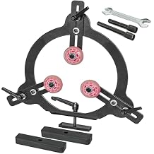 Woodturning Steady Rest for 12",14" and 16" Swing Size, Wood Lathe for Spindle Woodturning, Woodturning Tools.