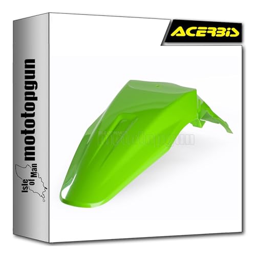 Garde-boue arrière vert Acerbis pour moto Kawasaki KX 450 F 2006 à 2008