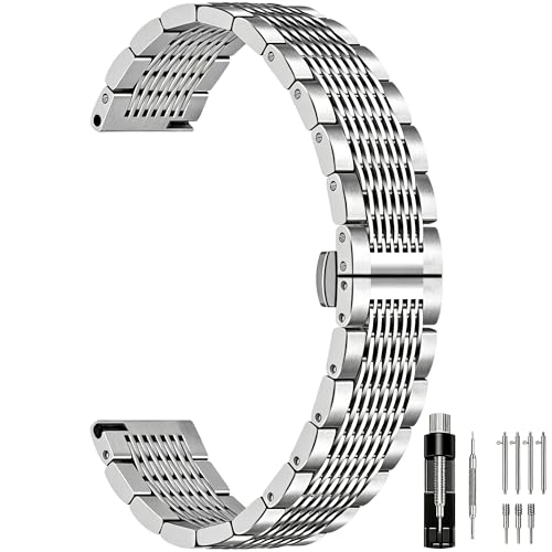 Bracelet montre Juntan en acier inoxydable contre l'usure des sangle
