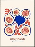 STYLE GRAPHIQUE: Des lignes épurées et des formes minimalistes au design d’affiche moderne pour un rendu artistique contemporain qui s’intègre parfaitement dans votre salon ou votre cuisine.