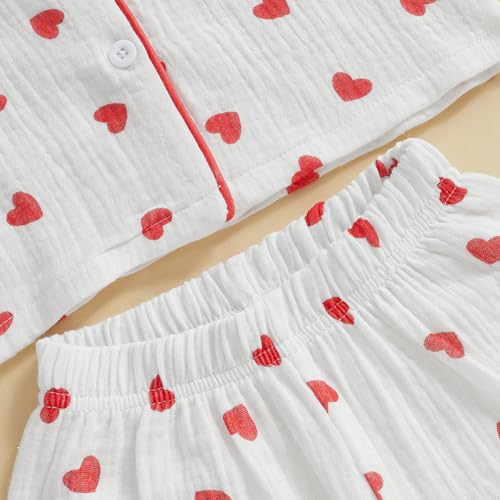 Halloween Pajamas for Toddler Baby Girl Boy Fall Pumpkin Print PJs Sleepwear 2PC Cotton Linen Button-Up Pajamas Set4