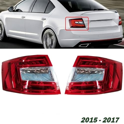 Feu arrière infiltration eau Skoda Octavia boîtier droit étanche