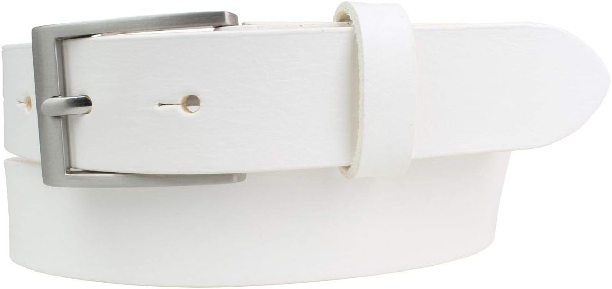 Kinderriem van volnerf rundleer 3 cm | leren riem voor jongens/meisjes 30mm | voor jeans, pak, jurk, rok | bruin 75cm