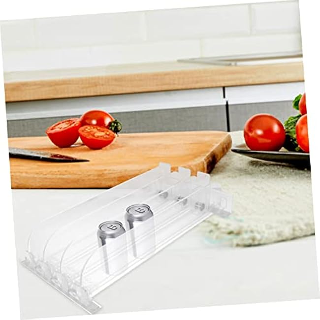 Shelf Pusher Machine for Automatic Replenishment Plastic Drink Pusher Stand Bottle Can Organizer