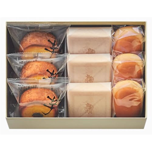 [たねや]福寿芋3個・栗饅頭3個・斗升最中3個入り[FT15W]