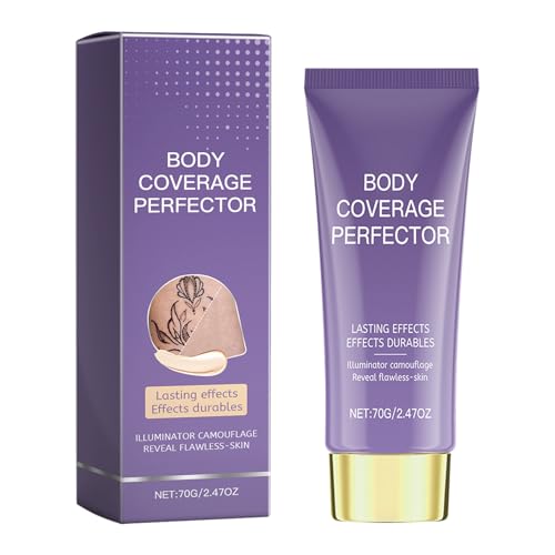 Cobertura del cuerpo de belleza Perfector, crema de cubierta de piel, base de cobertura del cuerpo, impermeable que es duradero para usar, textura, 5.8x14.8 cm, para uso al aire libre y