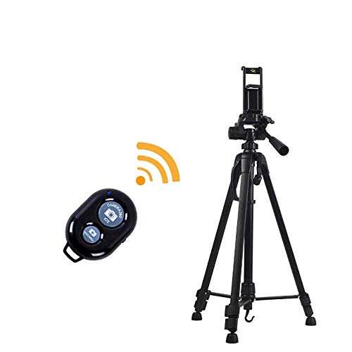 DGHJK Edelstahl Tablet Halter Stativ, höhenverstellbar 50-140/20-55in, schwarzer Boden stehend Ipad Ständer für Ipad Pro…