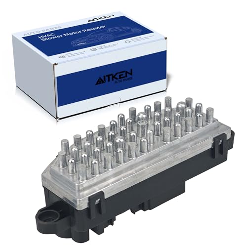 Image of AITKEN HVAC Blower Motor Control Module Blower Motor Resistor Compatible with 2019-2025 Chevrolet Silverado GMC Sierra 1500 2500 3500 Replace #85577577.