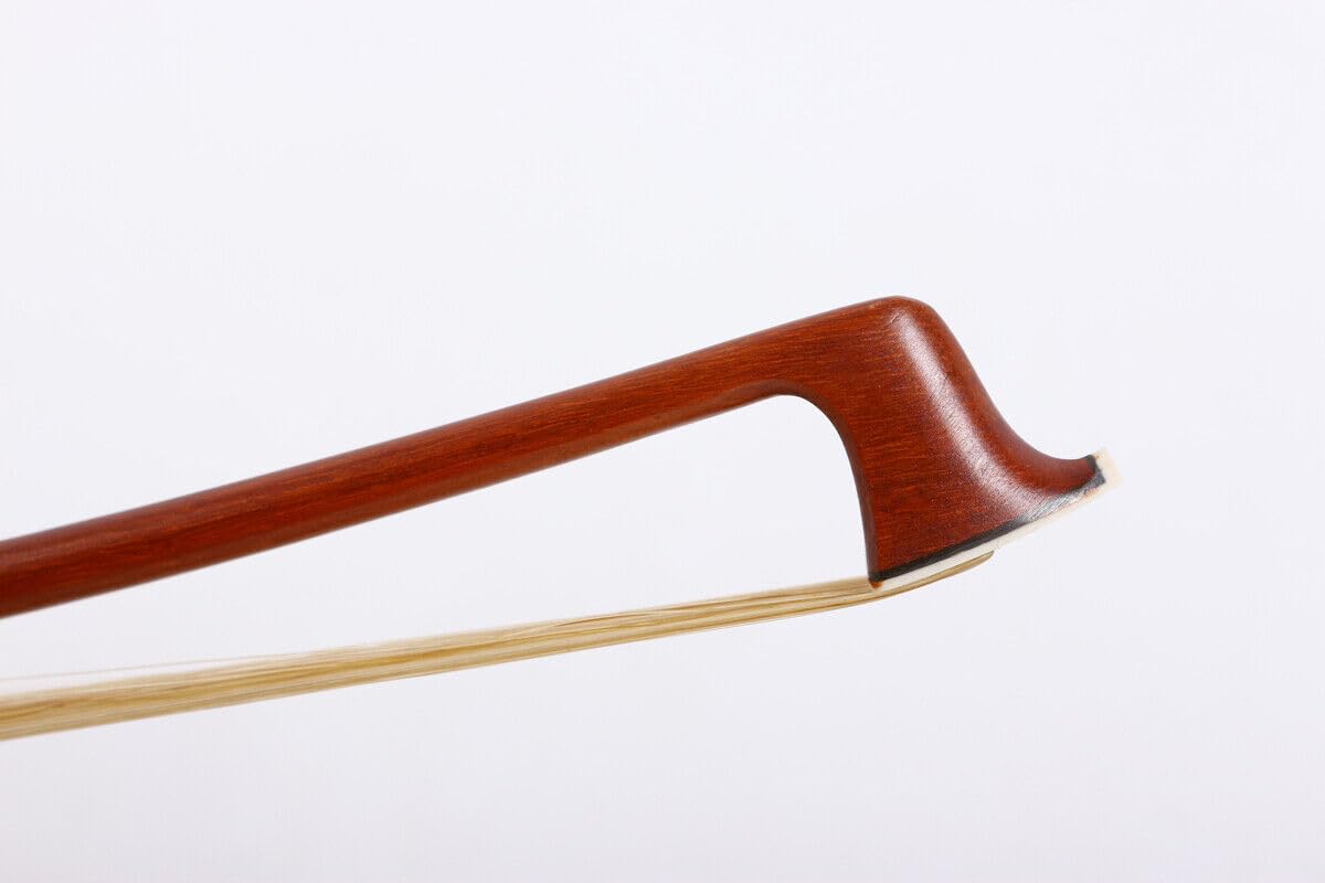Yinfente Arco de violín avanzado 4/4, tamaño completo, madera de Brasil, gran equilibrio, arco AAA, arcos de violín para principiantes y profesionales