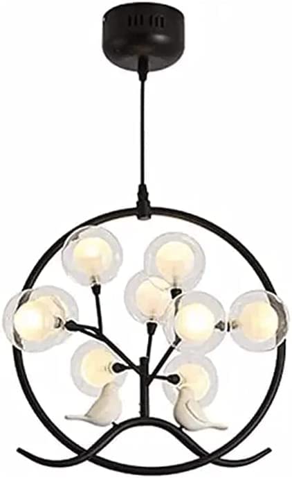 Lustre en verre noir pour illuminer un intérieur sombre avec élégance