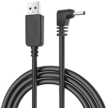 Car Charger Cable,USB to DC Plug Cable for Furrion FOS07TADS Vision S Monitor Power Supply Cord Replacement for FOS48TA-BL FOS48TAPK-BL Hitch Wireless Backup Camera 7inch Screen Display Charging Cable