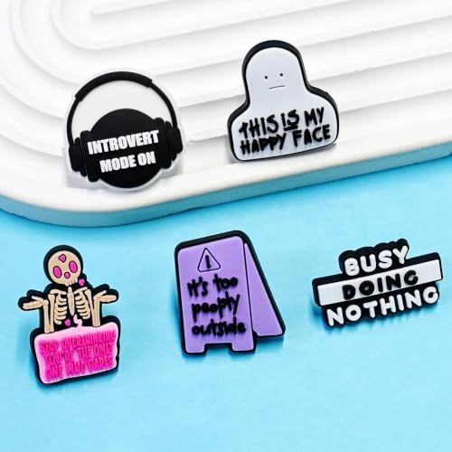 Image of Backpack Pins, Bulk Funny Cute Pins Aesthetic Lapel Pin for Backpacks /Jackets /Hats /Bags Women Nurse Teens Gifts