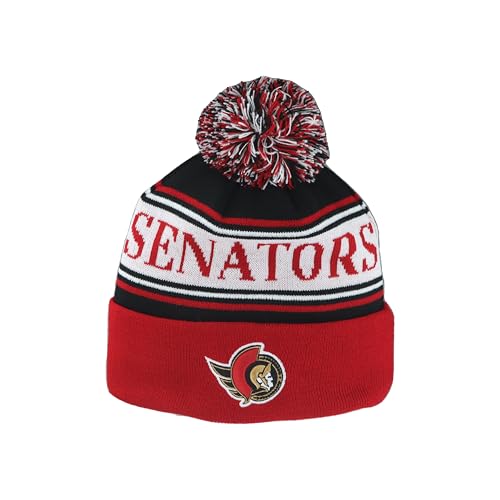 Ottawa Senators NHL Officially Licensed Beanie Pom Finish Line
