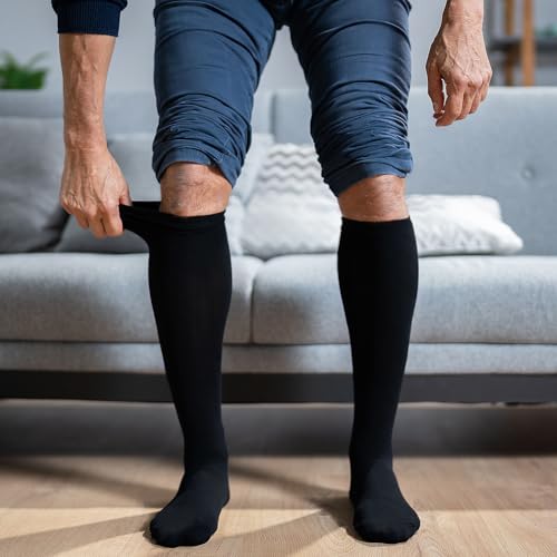 Compression Socks for Women & Men (3 pairs) - Best Support for Nurses, Running, Hiking, Recovery & Flight Socks3