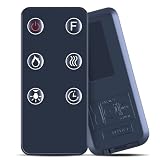 PZL Replacement Remote Control for AMERLIFE TV Stand Fireplace, for LUXOAK Electric Fireplace Entertainment Center