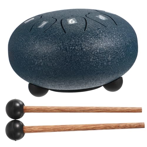 Alasum Handmade Handpan Drum 6 Inches Chakra Steel Drum Boys and Girls Learning Percussion Instrument Yoga Meditation