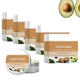 Fußbutter für trockene zerrissene Füße, zerrissene Ferse Pflege Creme, Butter...