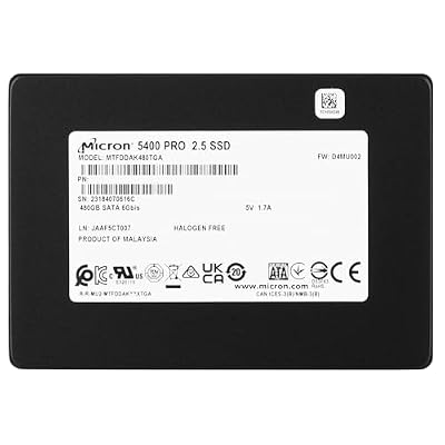 Micron 5400 PRO 480 GB Solid State Drive - 2.5 Internal - SATA [SATA/600] - Read Intensive
