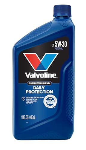 Valvoline Daily Protection SAE 5W-30 Synthetic Blend Motor Oil 1 QT