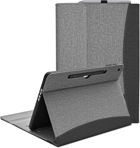 Surface Pro 4/5/6/7/7+ �P�[�X �y�� �y���z���_�[�t�� 2�F�؂�ւ� �L�[�{�[�h���[�\ �X�^�C���b�V�� �T�[�t�F�X�v�� 4/5/6/7/7+ �蒠�^�J�o�[ �X���� �O���|�P�b�g �J�[�h���[ ����~�ߐ݌v �X�^���h�@�\ �ϏՌ�, �O��