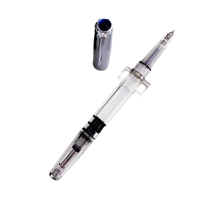 Stylo-plume transparent pour des notes de bureau fluides