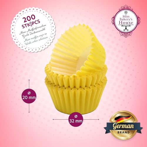 Miss Bakery's House® Mini pirottini di carta