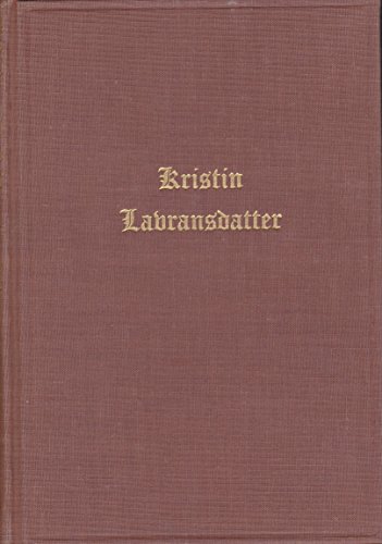 Kristin Labransdatter Vol. I the Bridal Wreathe B000NYBLJC Book Cover