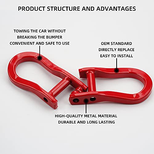Dasbecan 84192871 Front Tow Hooks Compatible thumb #2