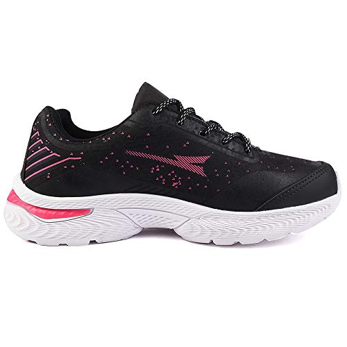 TENIS FEMININO P/ACADEMIA E CAMINHADA + 3 MEIAS + FONE BLUETOOH - R1400 FLY FIT 2.0 - PRETO Tamanho: