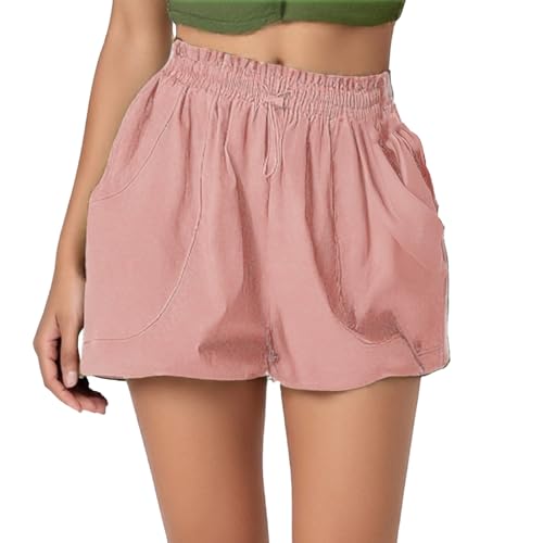 Short running femme 2 en 1 avec poche zippée pour éviter les frottements