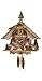 Engstler Cuckoo Clock Black Forest House with Moving Wood Chopper
