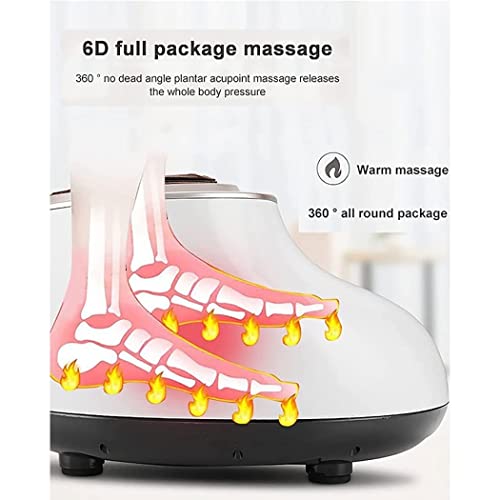 Foot Massager, máquina de masaje para pies con calor, para neuropatía y fascitis plantar, uso en casa (Color: Plateado) miniatura 6